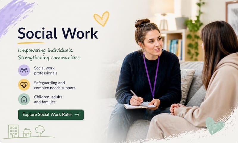 Social Work Recruitment Specialist Portman Recruitment Offering Roles for Qualified Social Workers in the UK